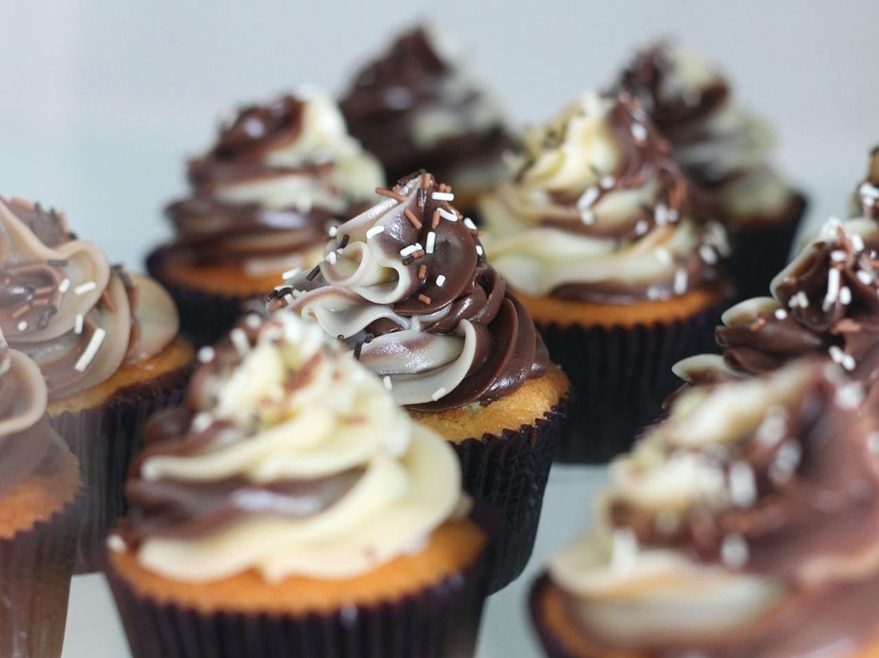 Postres con chocolate hechos aquí
